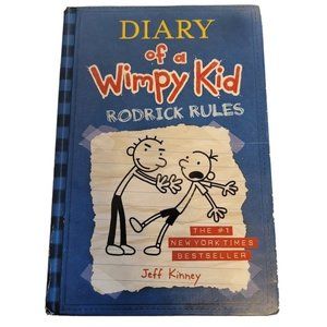 Diary of a Wimpy Kid #2 Rodrick Rules Hardcover Jeff Kinney